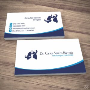 Cartão de Visita Médico 2335