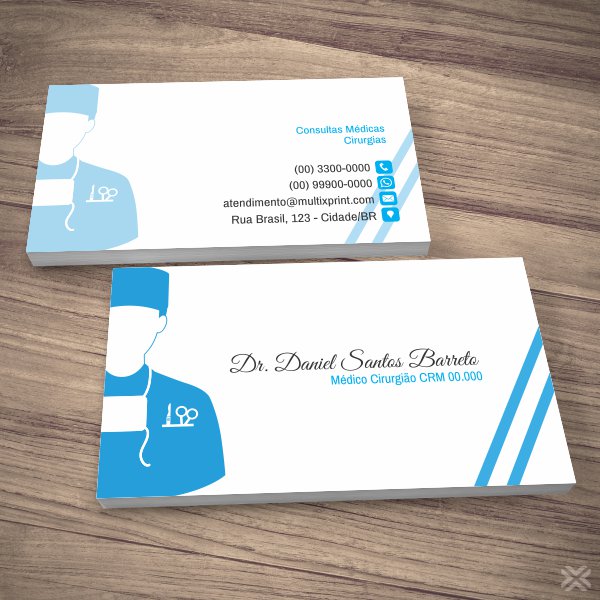 Cartão de Visita Médico 2337