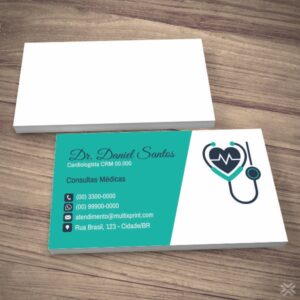 Cartão de Visita Médico 2338