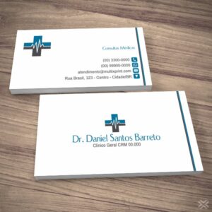 Cartão de Visita Médico 2349