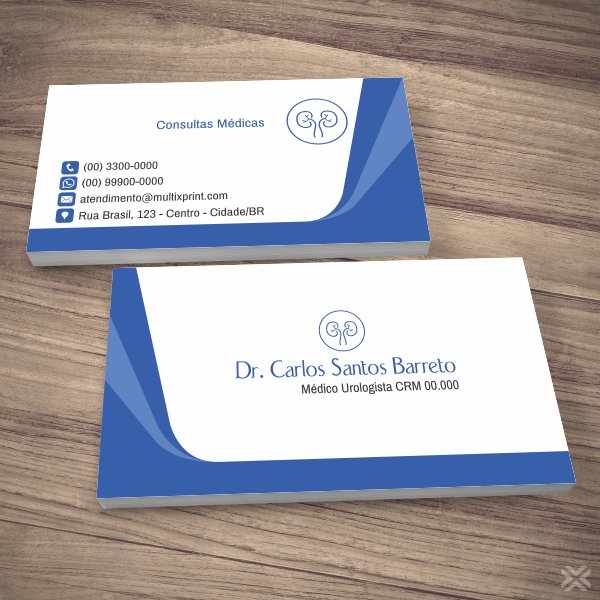 Cartão de Visita Médico 2351