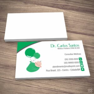 Cartão de Visita Médico 2361