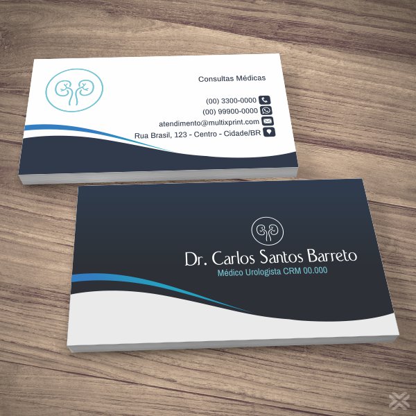 Cartão de Visita Médico 2368