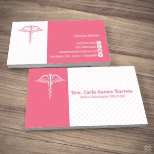 Cartão de Visita Médico 2370