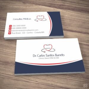 Cartão de Visita Médico 2375