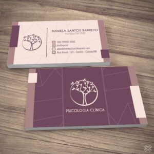 Cartão de Visita Psicólogo 27133