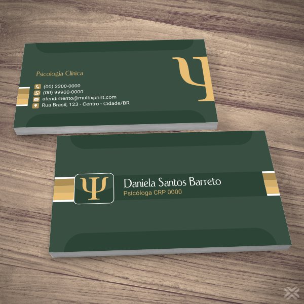 Cartão de Visita Psicólogo 2743