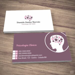 Cartão de Visita Psicólogo 2775