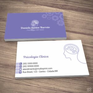 Cartão de Visita Psicólogo 2776