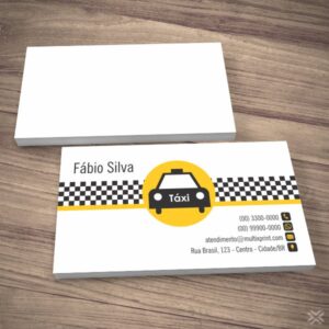 Cartão de Visita Taxista 2201