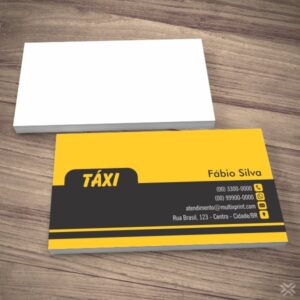 Cartão de Visita Taxista 2202