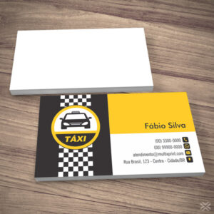 Cartão de Visita Taxista 2204