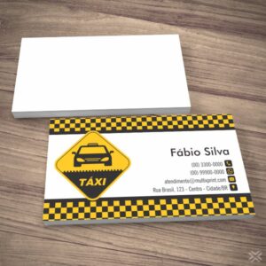 Cartão de Visita Taxista 2206