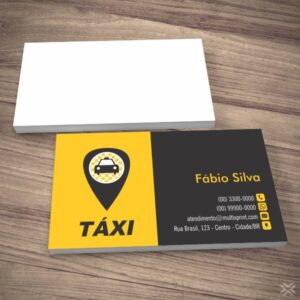Cartão de Visita Taxista 2207