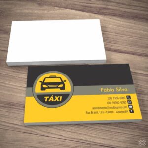 Cartão de Visita Taxista 2210