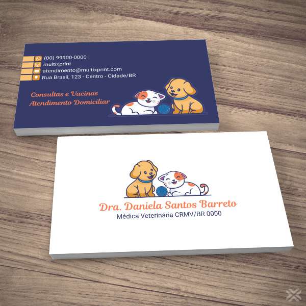 Cartão de Visita Veterinário 30112