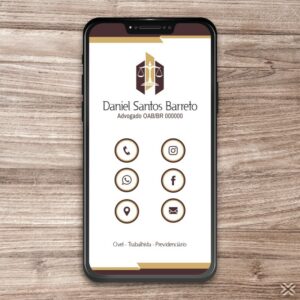 Cartão Digital Advogado 0115