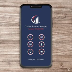 Cartão Digital Contador 3308