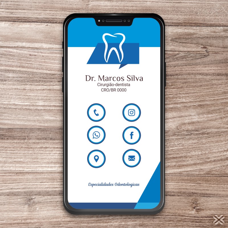 Cartão Digital Dentista 0602