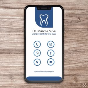 Cartão Digital Dentista 0622