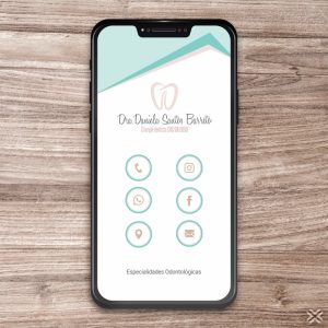 Cartão Digital Dentista 0623