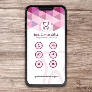 Cartão Digital Dentista 0625