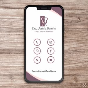 Cartão Digital Dentista 0628