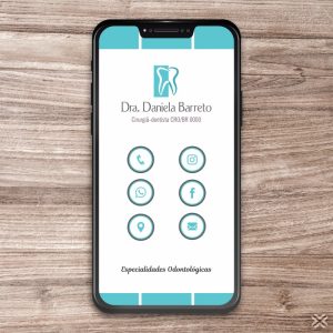 Cartão Digital Dentista 0629