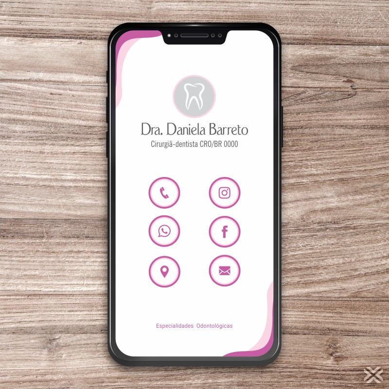 Cartão Digital Dentista 0643