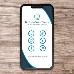 Cartão Digital Dentista 0660