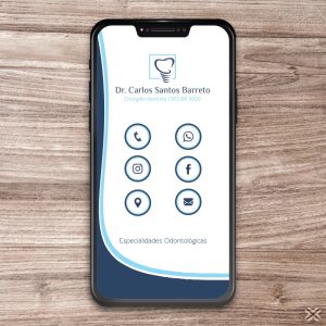 Cartão Digital Dentista 0662