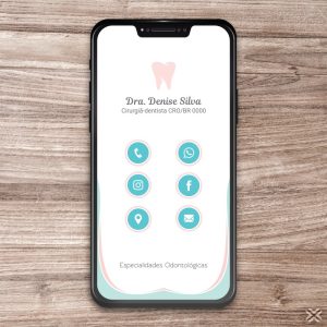 Cartão Digital Dentista 0668