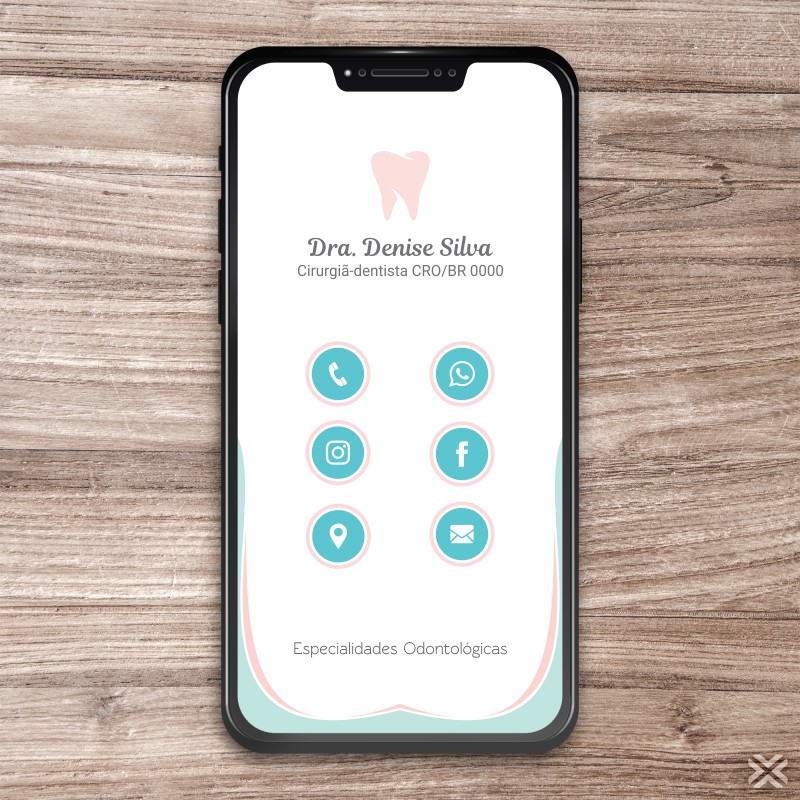 Cartão Digital Dentista 0668