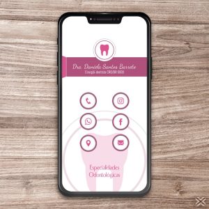 Cartão Digital Dentista 0675