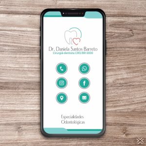 Cartão Digital Dentista 0679