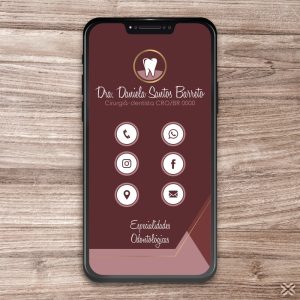Cartão Digital Dentista 0680