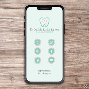 Cartão Digital Dentista 0681