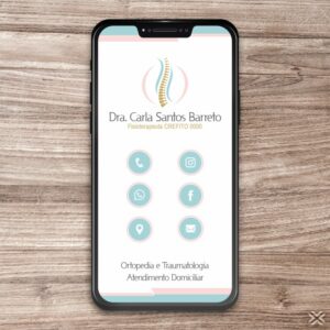 Cartão Digital Fisioterapeuta 09108