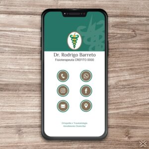 Cartão Digital Fisioterapeuta 0929