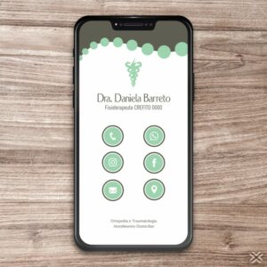 Cartão Digital Fisioterapeuta 0936
