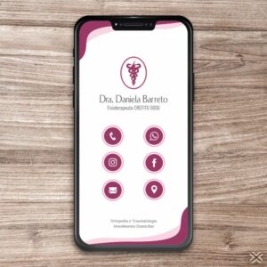 Cartão Digital Fisioterapeuta 0941