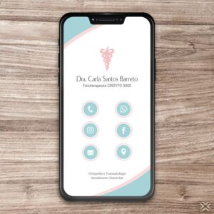 Cartão Digital Fisioterapeuta 0947