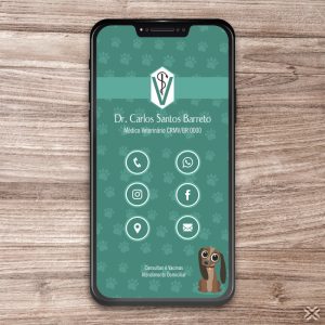 Cartão Digital Veterinário 3041
