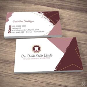 Cartão de Visita Dentista 0683