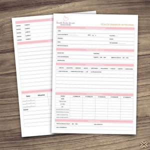 Ficha Anamnese Nutricionista 2409