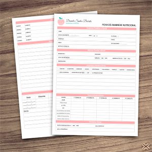 Ficha Anamnese Nutricionista 24102