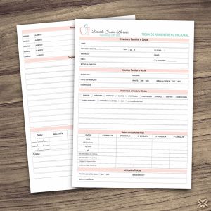 Ficha Anamnese Nutricionista 24108