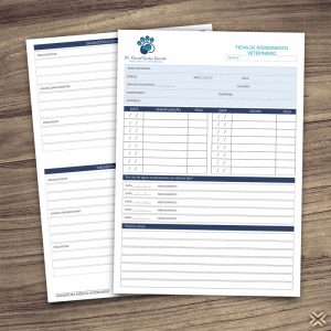 Ficha de Atendimento Veterinário 30102