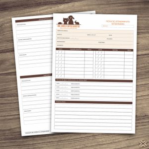 Ficha de Atendimento Veterinário 30109