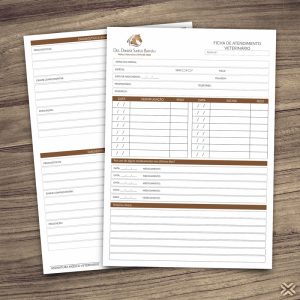 Ficha de Atendimento Veterinário 3048